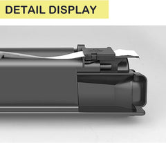 T-FC220U TFC220U Toner Cartridge Replacement for T-FC220UK T-FC220UC T-FC220UY T-FC220UM Toner Use for E-Studio 2520AC Printer. (4-Pack)