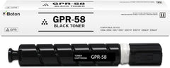 GPR58 GPR-58 XL Black Remanufactured Toner Cartridge Compatible for Canon ImageRunner Advance C256 C256iF C257 C257iF C356 C356iF C357 C357iF Printers (1 Pack)