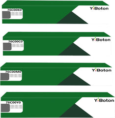 76C00C0 76C00K0 76C00Y0 76C00M0 High Capacity Toner Cartridge Compatible for Lexmark CS92x CS921 CS923 CX920 CX921 CX922 CX923 CX924 Printer (4-Pack)