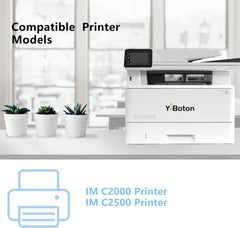 IM C2000 IM C2500 Compatible Toner Cartridge Replacement for RIC 842307 842308 842309 842310 for IMC2000 IMC2500 Printer (4 Pack)