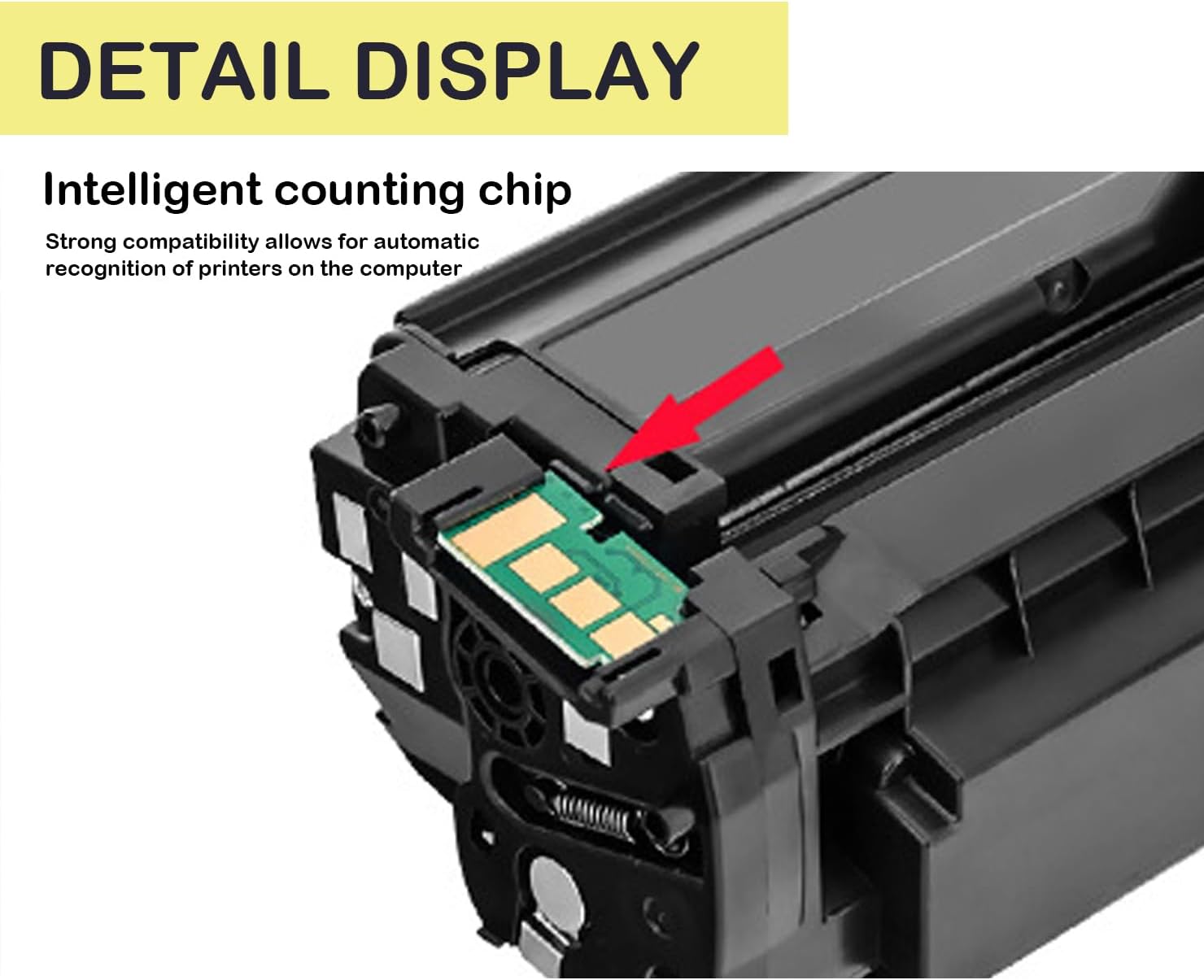 658X Yellow Toner Cartridge Remanufactured Replacement for W2002X Toner Cartridge Compatible for Color Enterprise M751 M751n M751dn Series(with New Chip)