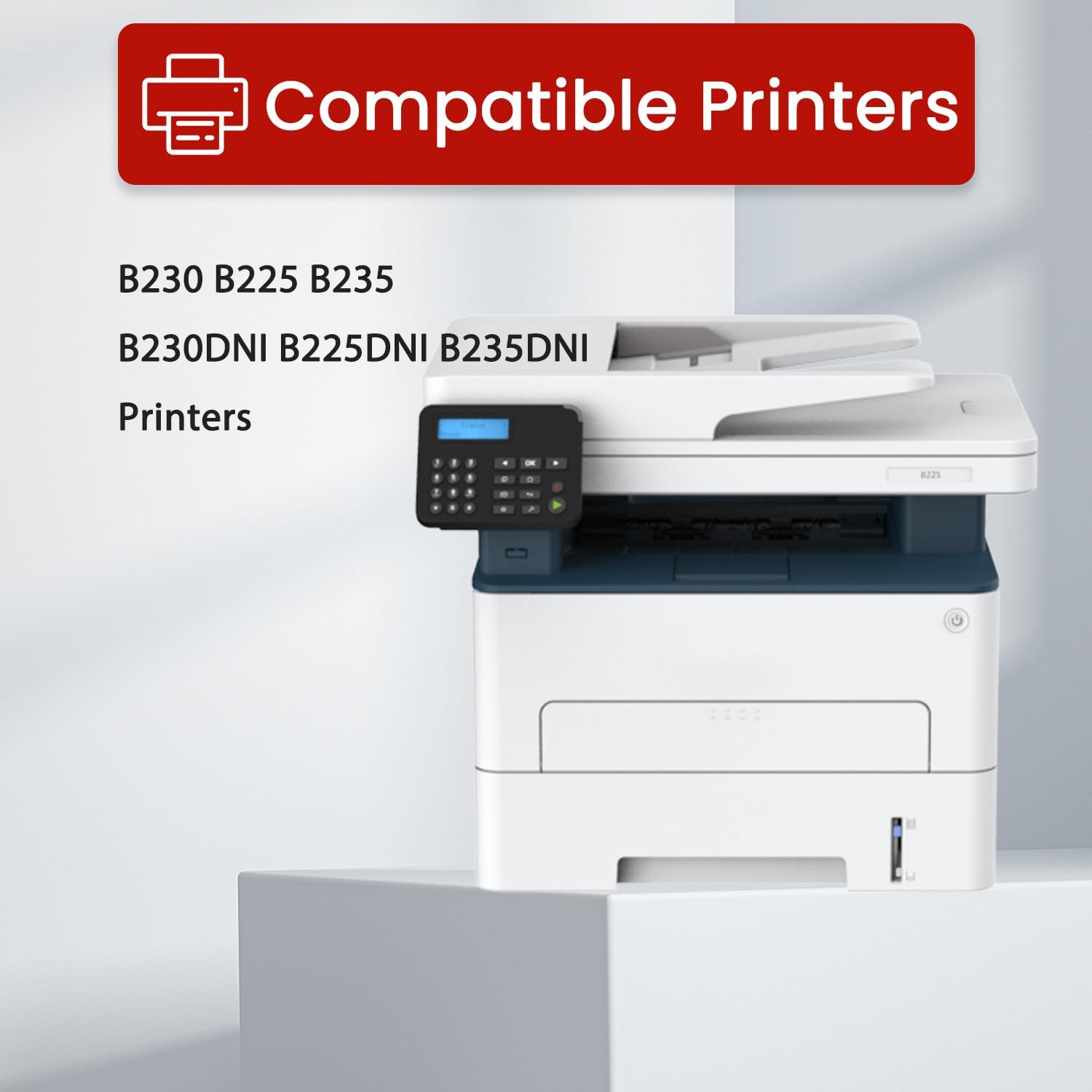 B230 B225 B235 Toner Cartridge Replacement for Xerox B230 B225 B235 006R04400 006R04401 High Yield Toner Cartridge Work with B230 B225 B235 Printers, 1 Pack B230 B225 B235 Toner Black Cartridge