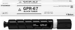 GPR-67 GPR67 High Capacity Black Toner Cartridge 5745C003AA Compatible for Canon imageRUNNER Advance DX 4925i 4935i 4945i Printer.