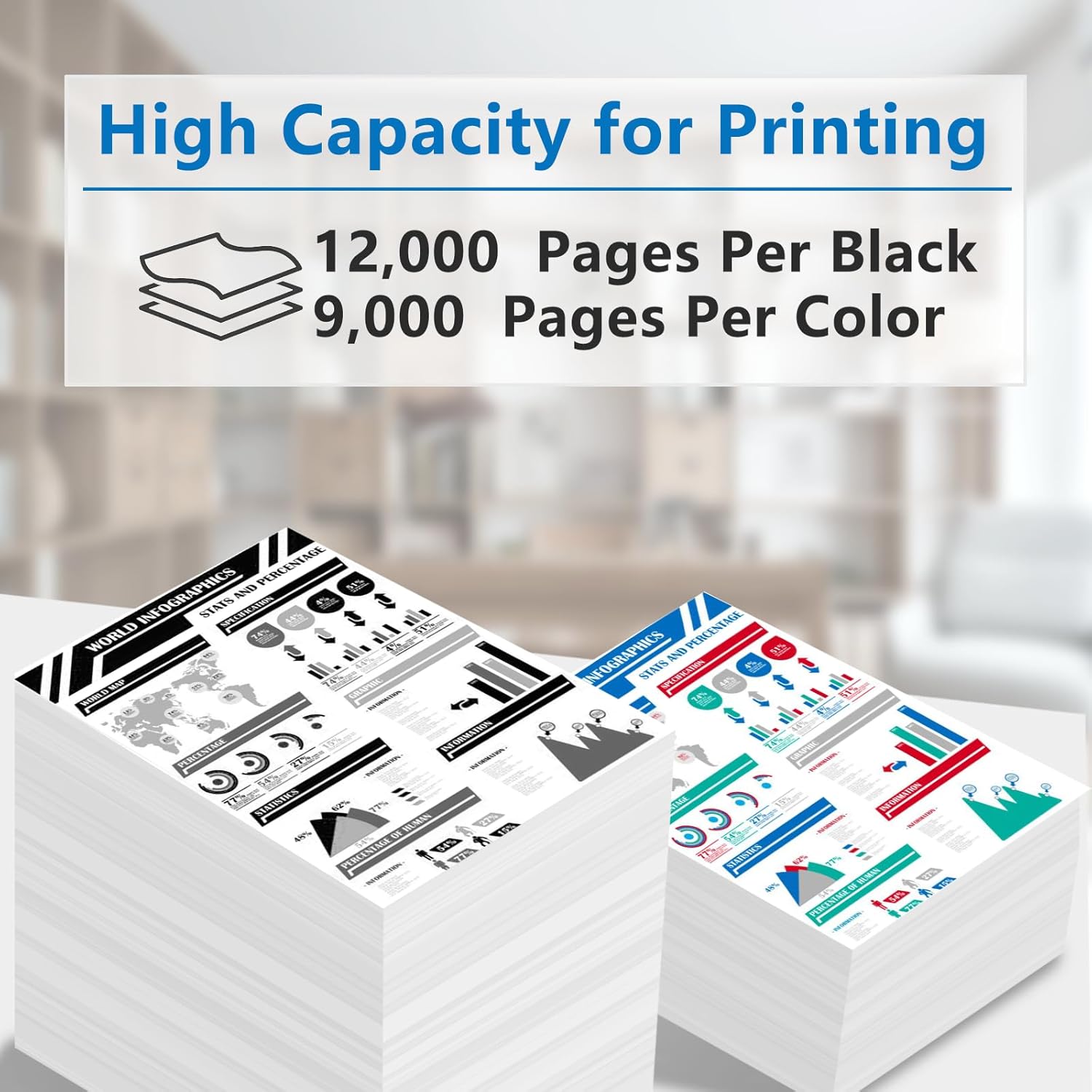 TN810XL TN-810 Toner Cartridge Compatible Replacement for TN810 TN 810 TN-810XL TN-810XL for HL-L9410CDN HL-L9430CDN HL-L9470CDN MFC-L9610CDN MFC-L9630CDN MFC-L9670CDN Printer(4-Pack)