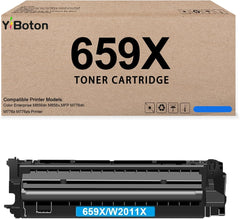 659X Cyan Toner Cartridge Remanufactured 659X W2011X Toner Cartridge Compatible with Color Enterprise M856dn M856x MFP M776dn M776z M776zs Printer(Newly Upgraded Version 5.0 chip)