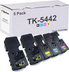 TK5442 TK-5442 Toner Cartridge High Capacity Replacement for MA2100cwfx and PA2100cwx Model Printer (5-Pack Black x2, Cyan x1, Magenta x1, Yellow x1)