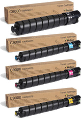 C9000 High Capacity Toner Cartridge (4-Pack, 1BK/1C/1M/1Y) - 106R04077 106R04074 106R04075 106R04076 for VersaLink C9000 Printer.(31400 Pages)