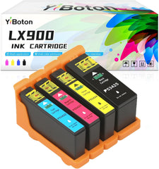 LX-900 LX900 Ink Cartridge High Yield Replacement for Primera 53422 53423 53424 53425 Used for Primera LX900 Printer (4-Pack)