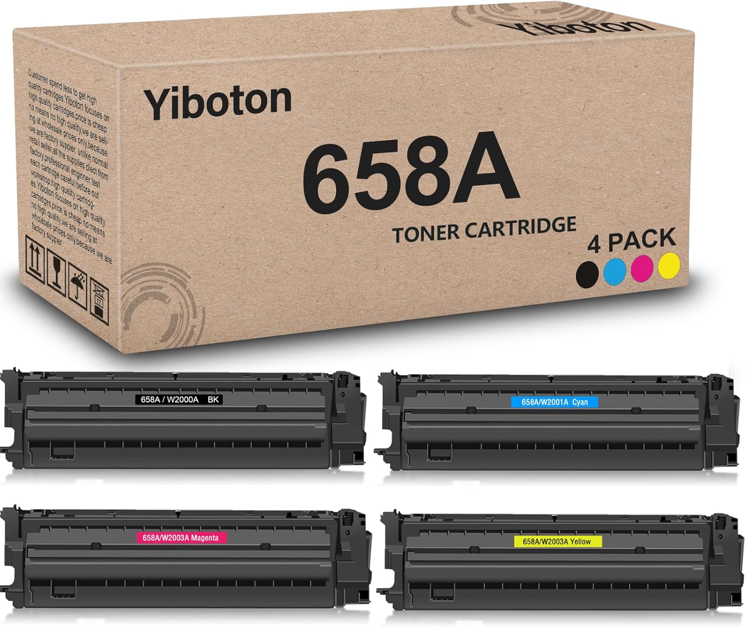 W9060MC Black High Capacity Toner Cartridge Compatible for Color Managed E55040 E55040DW E57540dn E57540C Printer