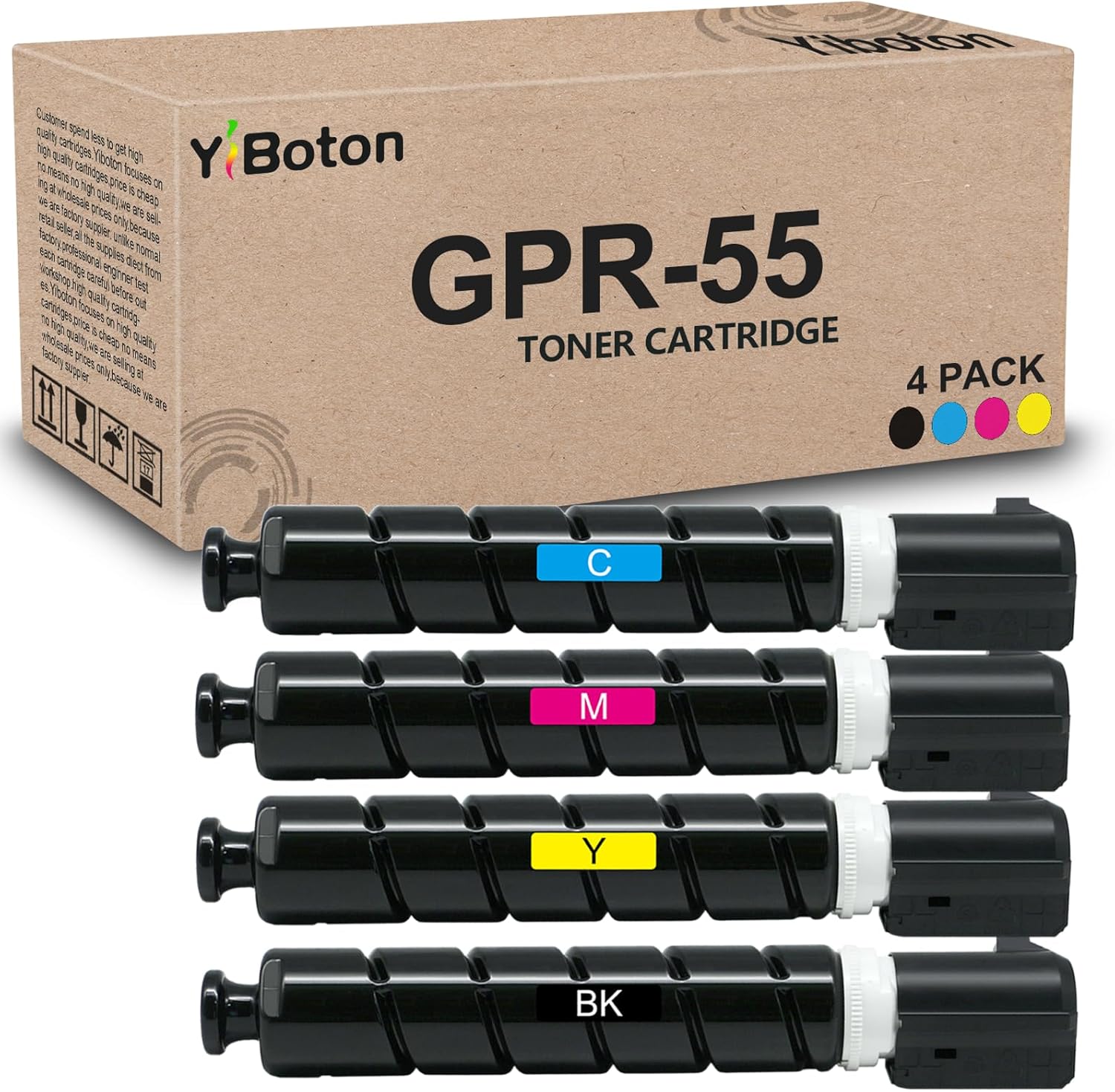 W9060MC Black High Capacity Toner Cartridge Compatible for Color Managed E55040 E55040DW E57540dn E57540C Printer