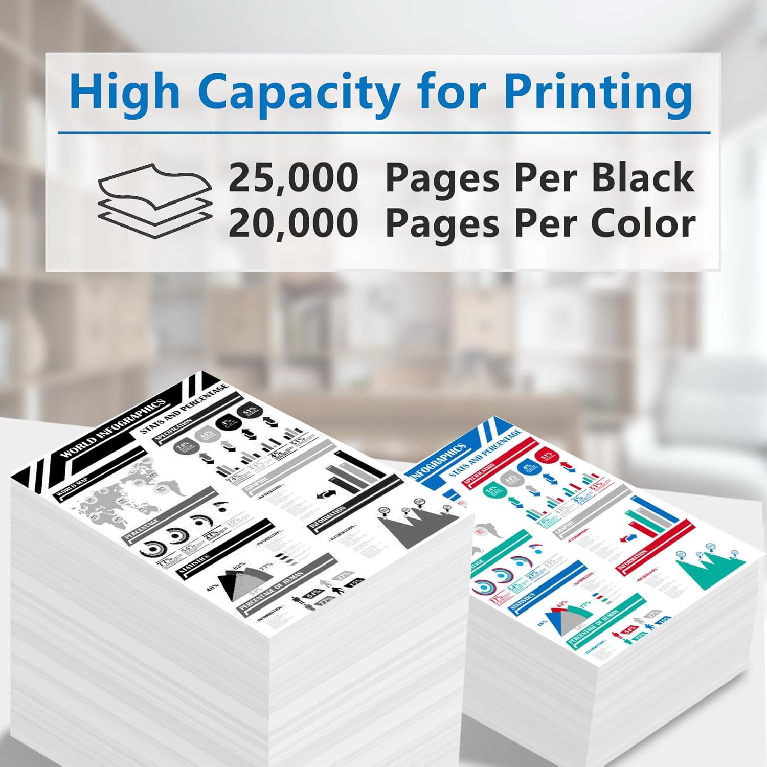 High Yield GPR-58 GPR58 Toner Cartridge for Imagerunner Advance iR-ADV C256 C256iF C257 C257iF C356 C356iF C357 C357iF Printers.