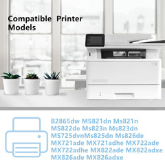 58D0Z00 Imaging Drum Lex for B2865dw MS725dvn MS821dn MS821n MS823dn MS825dn MS826de MX721ade MX722ade MX822ade MX826ade MX826adxe Printers