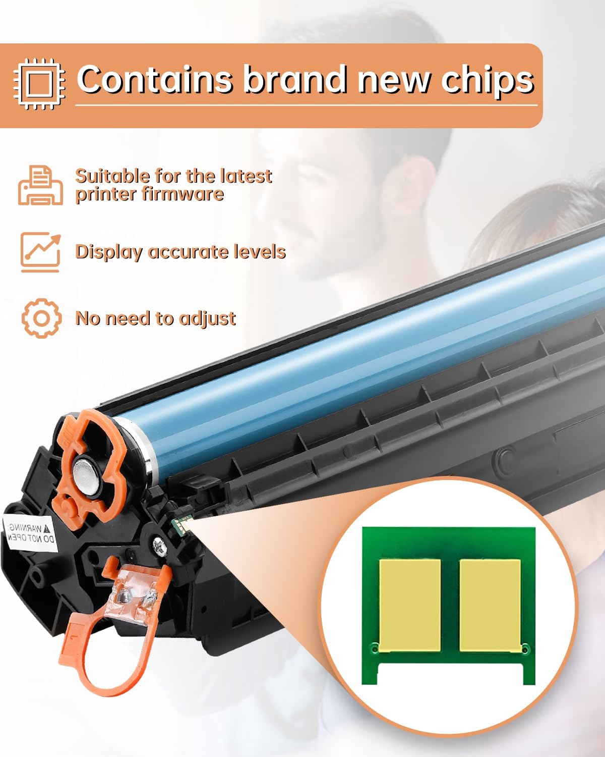 B230 B225 B235 Toner Cartridges 1 Pack (with Chip) Compatible with Xerox B230(006R04399 006R04400 006R04401) Toner Cartridges for Xerox B230 B225 B235 Printer