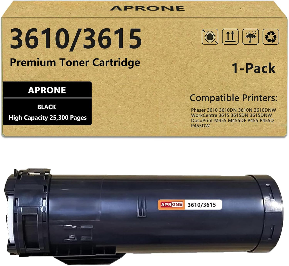 B230 B225 B235 Black Toner Cartridge with New Chip Compatible for Xerox 006R04400 006R04401 Toner Cartridge for B230 B225 B235 Printer (Black,1-Pack)
